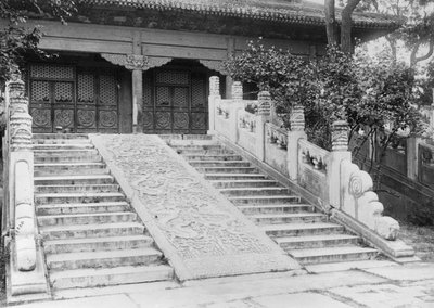 Grab des Kaisers Yong Lo (1359-1424) in Peking, China von French Photographer